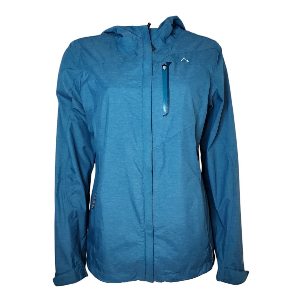 Paradox Jacket Womens Size M Medium Turquoise Blue Rain Waterproof Outdoor Zip